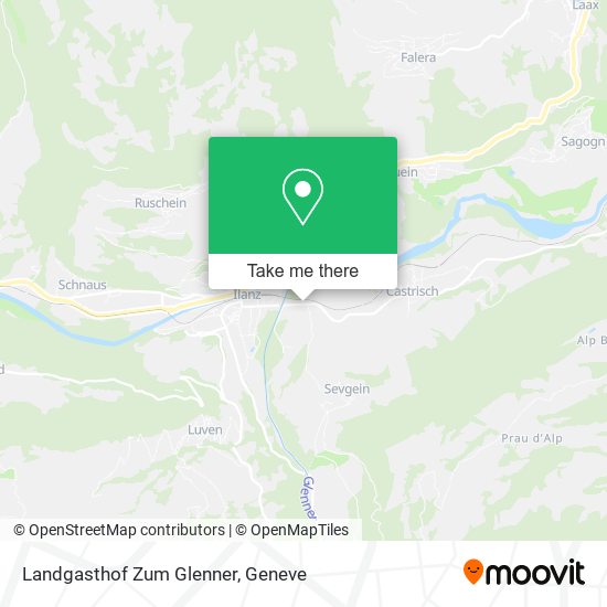 Landgasthof Zum Glenner map