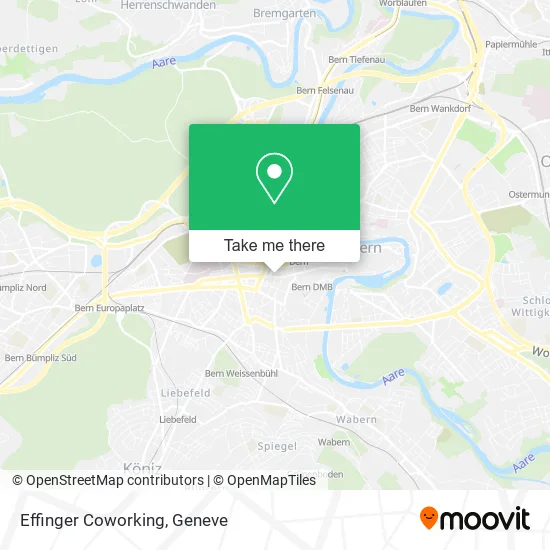 Effinger Coworking map