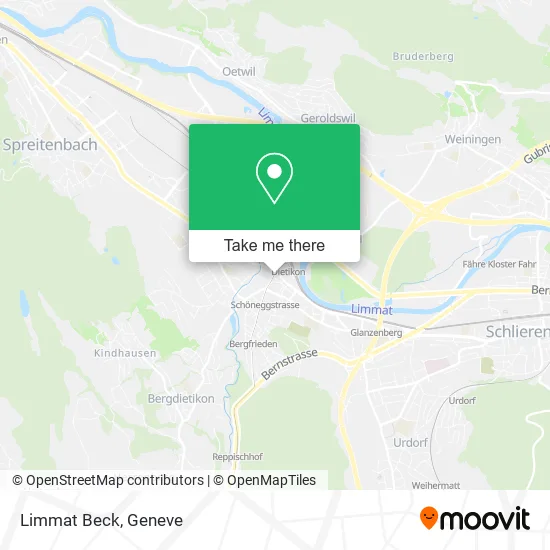 Limmat Beck map