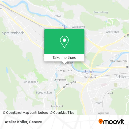 Atelier Koller map