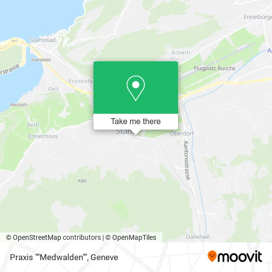 Praxis ""Medwalden"" map