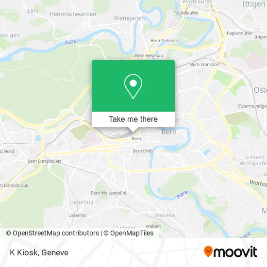 K Kiosk map