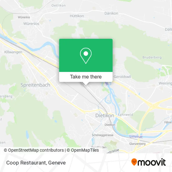 Coop Restaurant map