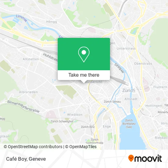 Café Boy map