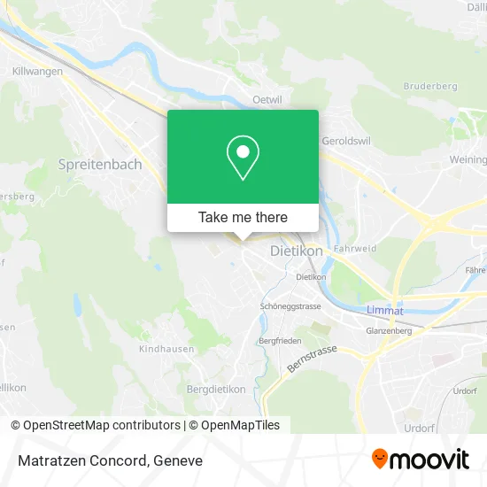 Matratzen Concord map