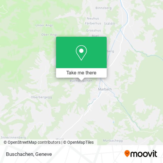 Buschachen map