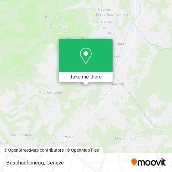 Buschachenegg map