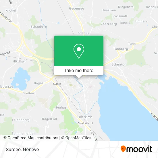 Sursee map
