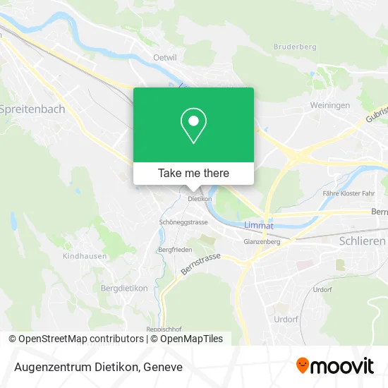 Augenzentrum Dietikon map