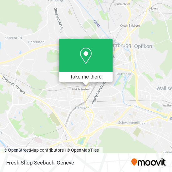 Fresh Shop Seebach map