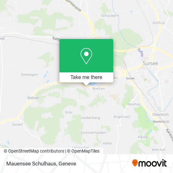 Mauensee Schulhaus map