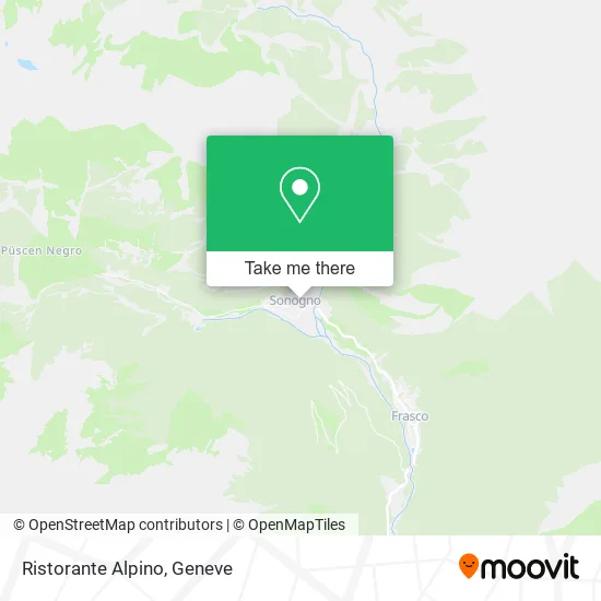 Ristorante Alpino map