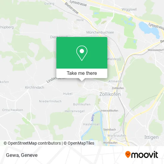 Gewa map