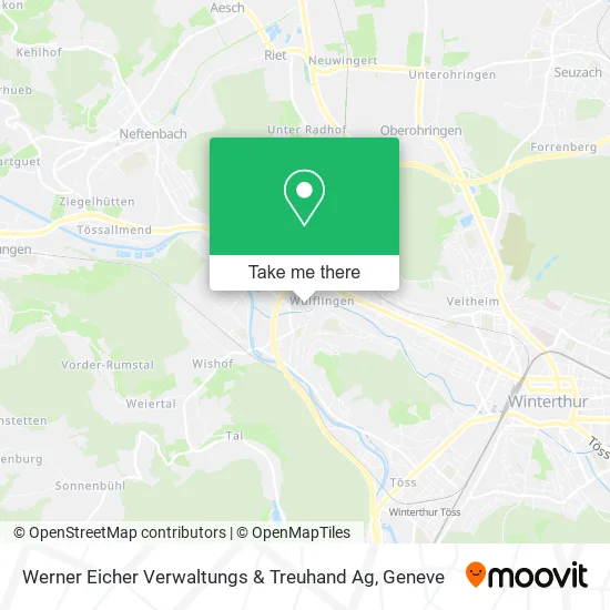 Werner Eicher Verwaltungs & Treuhand Ag map
