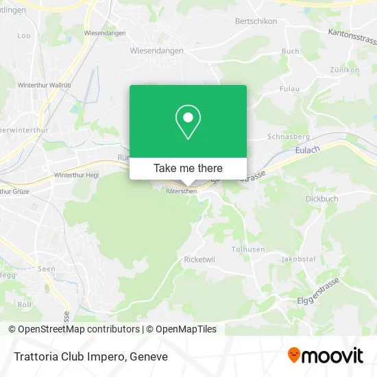 Trattoria Club Impero map