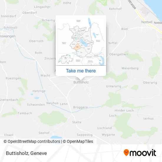 Buttisholz map