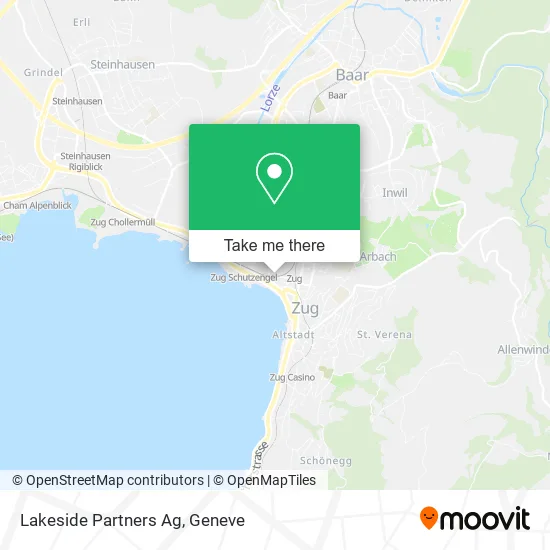 Lakeside Partners Ag map