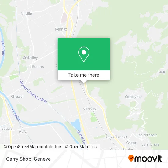 Carry Shop map