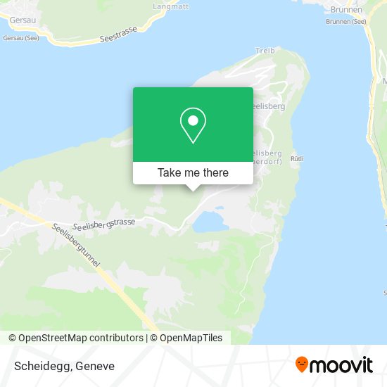 Scheidegg map