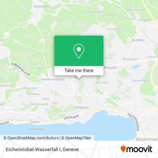 Eichwistobel-Wasserfall I map