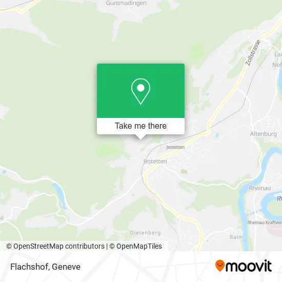 Flachshof map