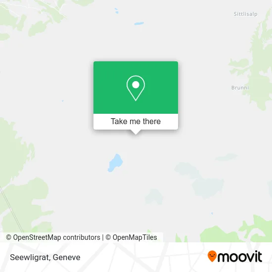 Seewligrat map
