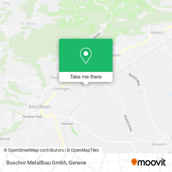 Buschor Metallbau Gmbh map