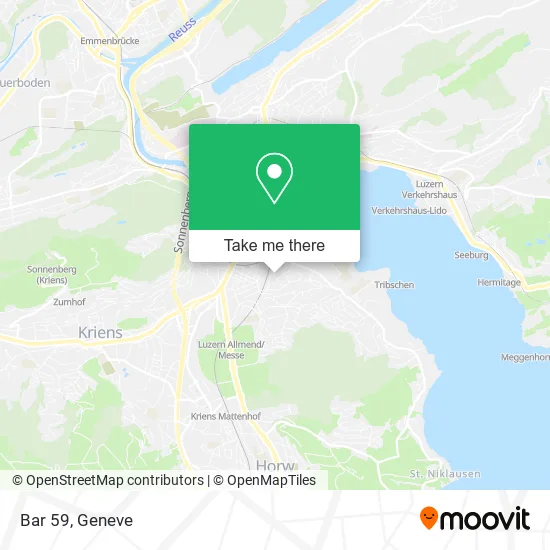 Bar 59 map