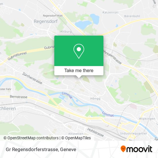 Gr Regensdorferstrasse plan