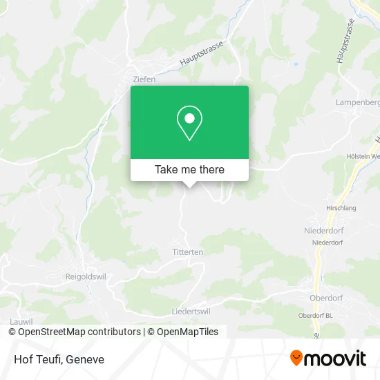 Hof Teufi map