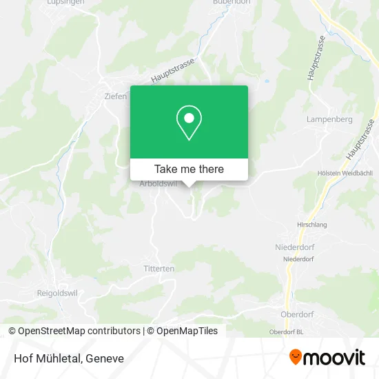 Hof Mühletal map