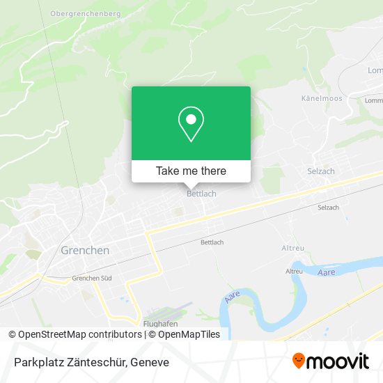 Parkplatz Zänteschür map