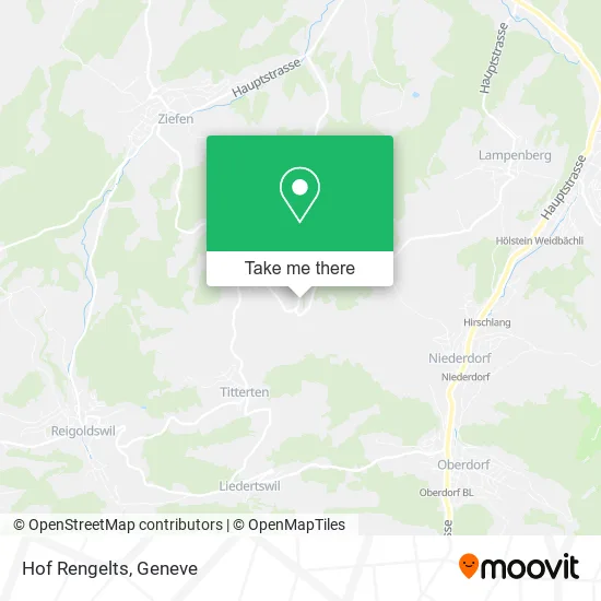 Hof Rengelts map