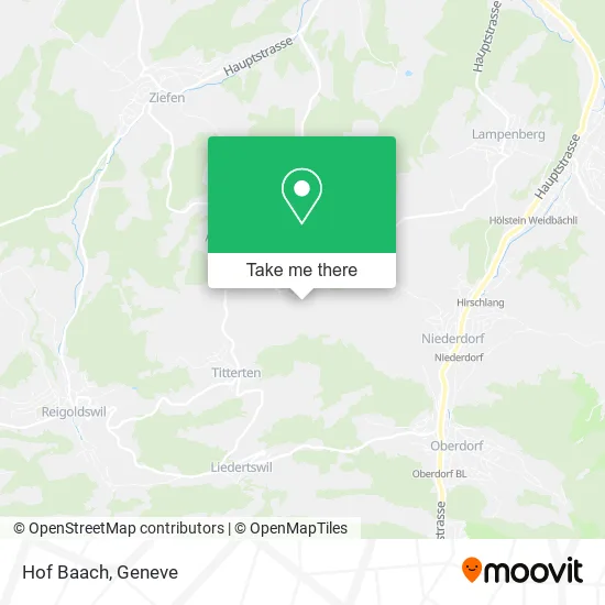 Hof Baach map