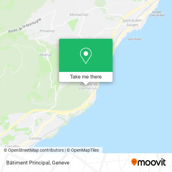 Bâtiment Principal map