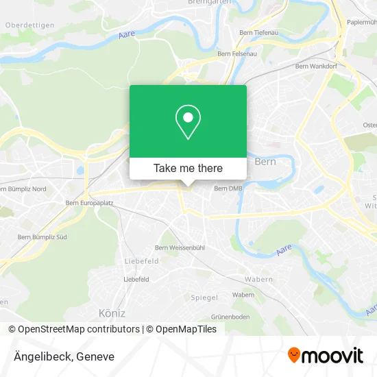 Ängelibeck map