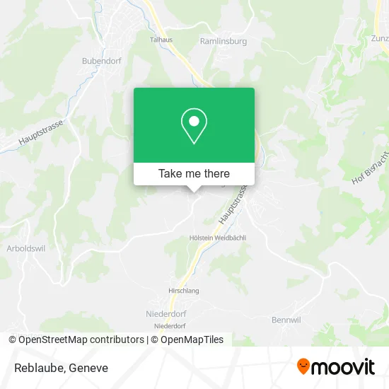 Reblaube map