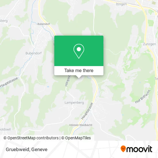 Gruebweid map