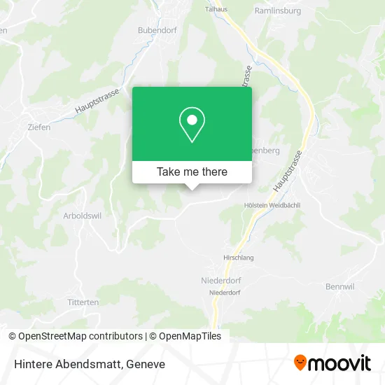 Hintere Abendsmatt map