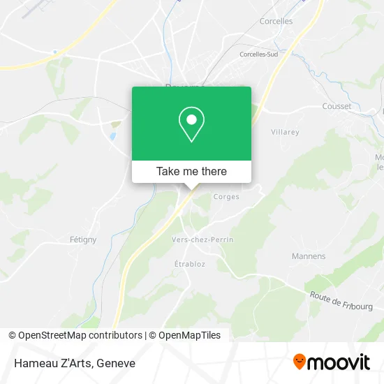Hameau Z'Arts map