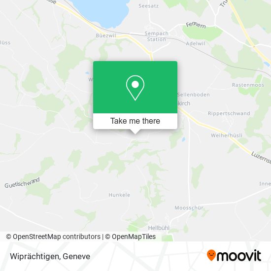 Wiprächtigen map