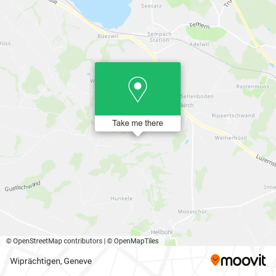 Wiprächtigen map