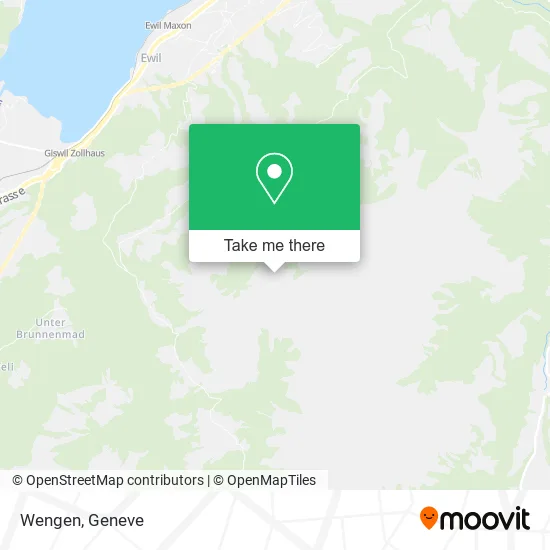 Wengen map