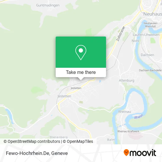 Fewo-Hochrhein.De map