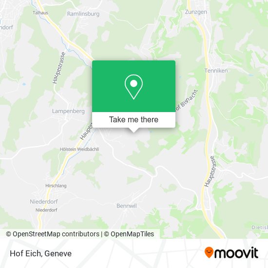 Hof Eich map