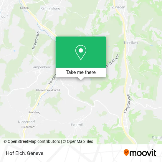 Hof Eich map