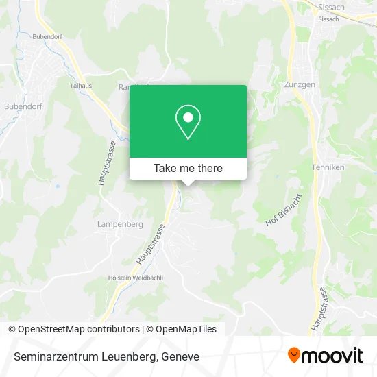 Seminarzentrum Leuenberg map