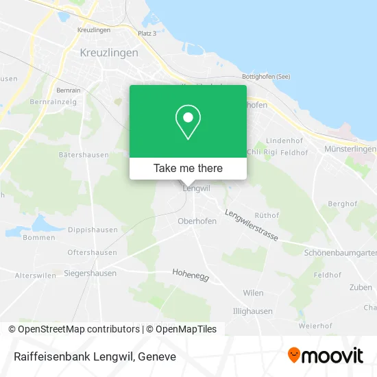 Raiffeisenbank Lengwil map