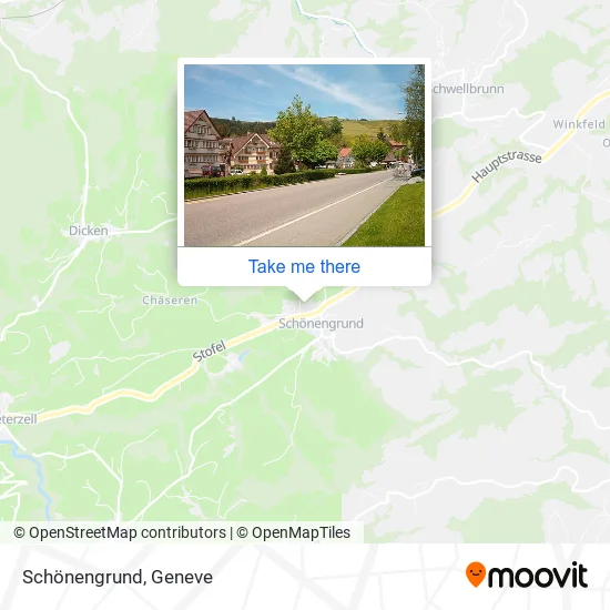 Schönengrund map