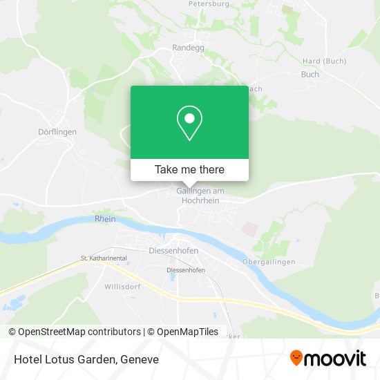 Hotel Lotus Garden map